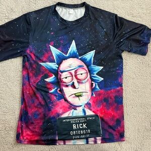 Rick & Morty Psychedelic Festival T Shirt